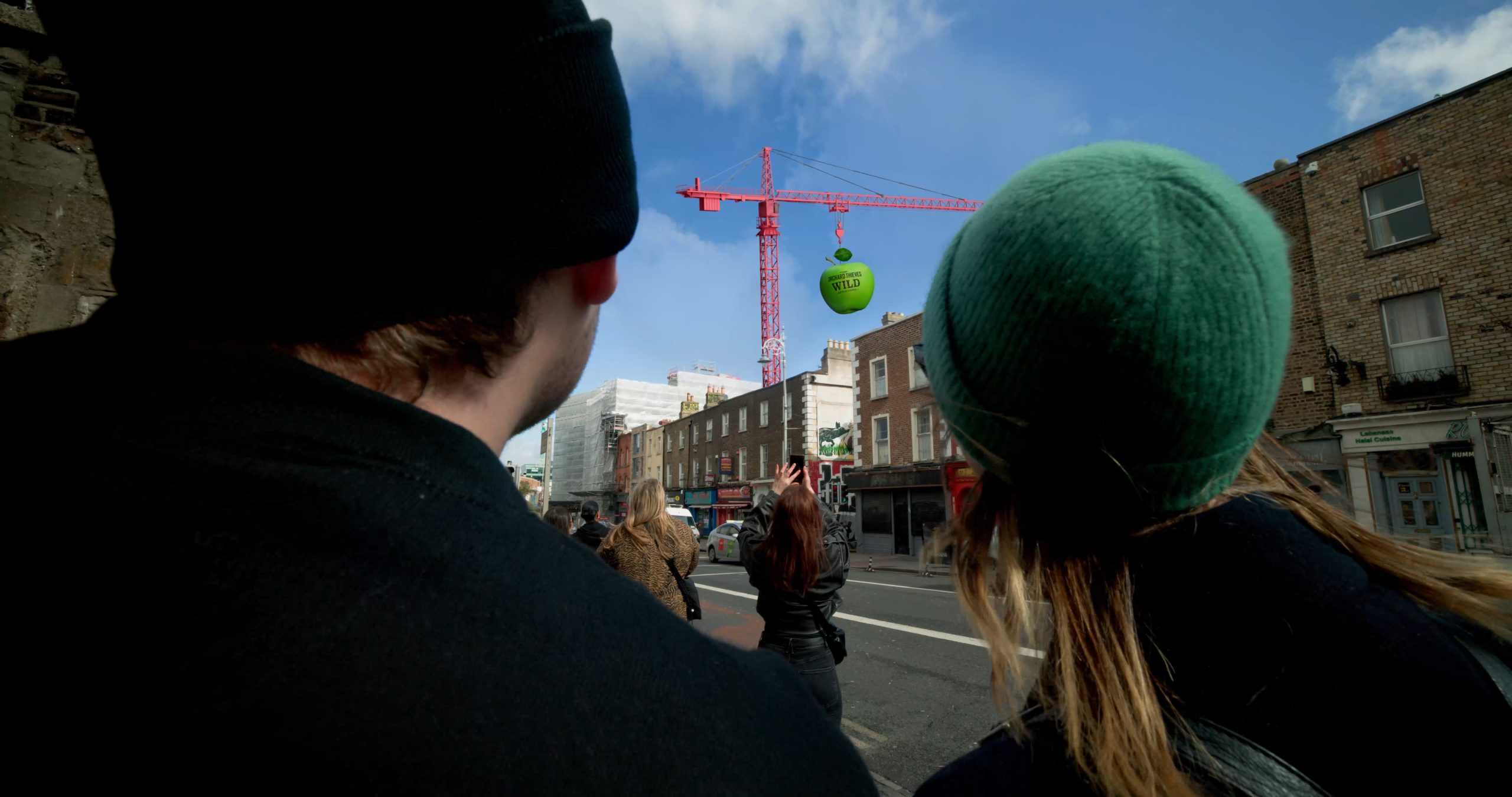 Orchard Thieves Cider fake out-of-home viral campaign Ireland