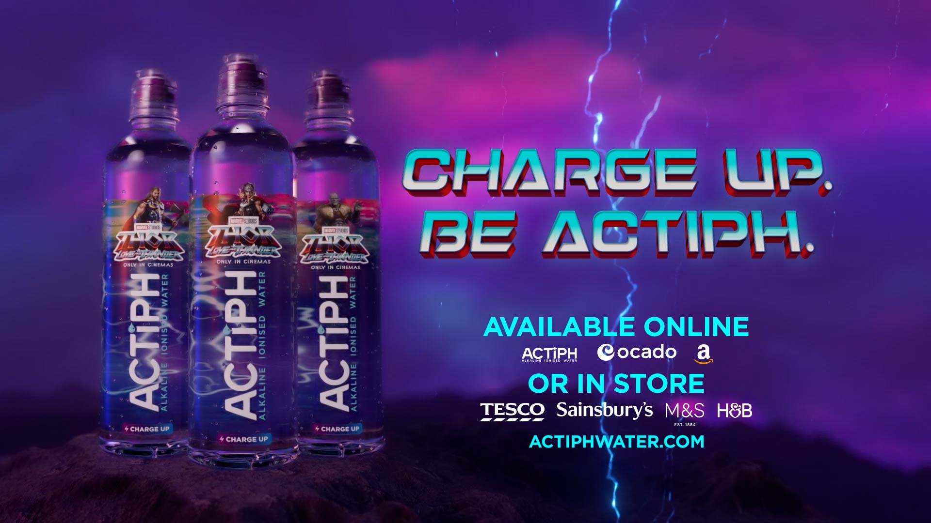 Disney x Actiph Water Thor CGI TVC