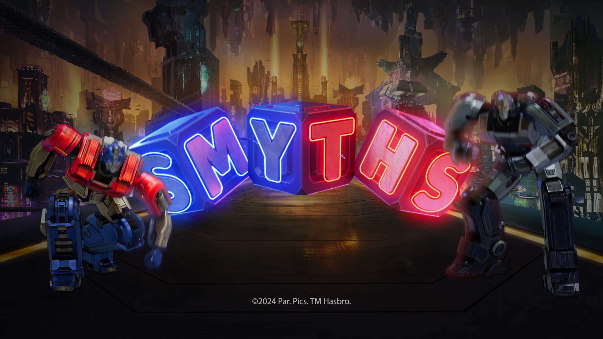 Hasbro and Smyths Toys Transformer One Ident hero