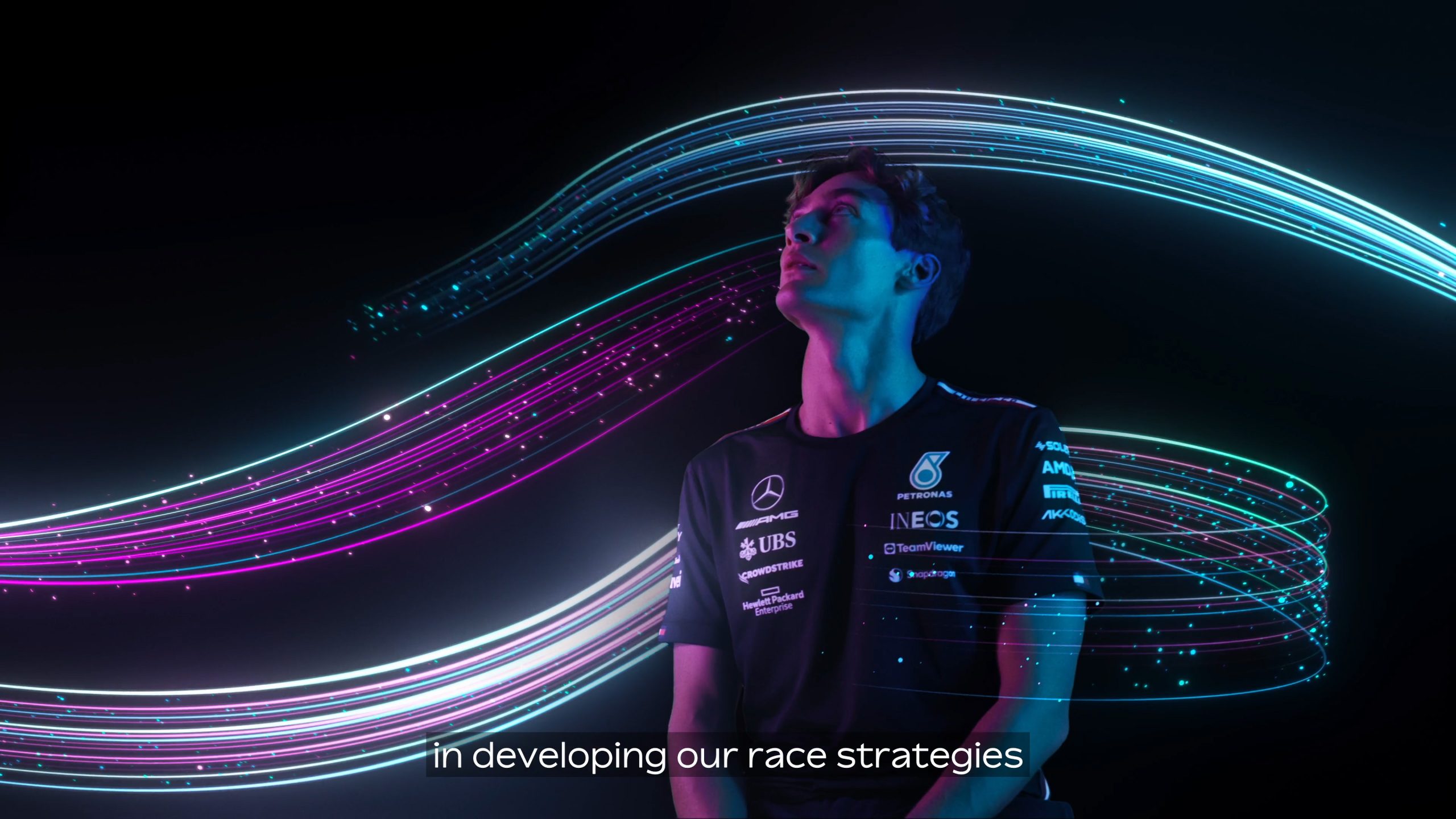 Formula One CGI environment still